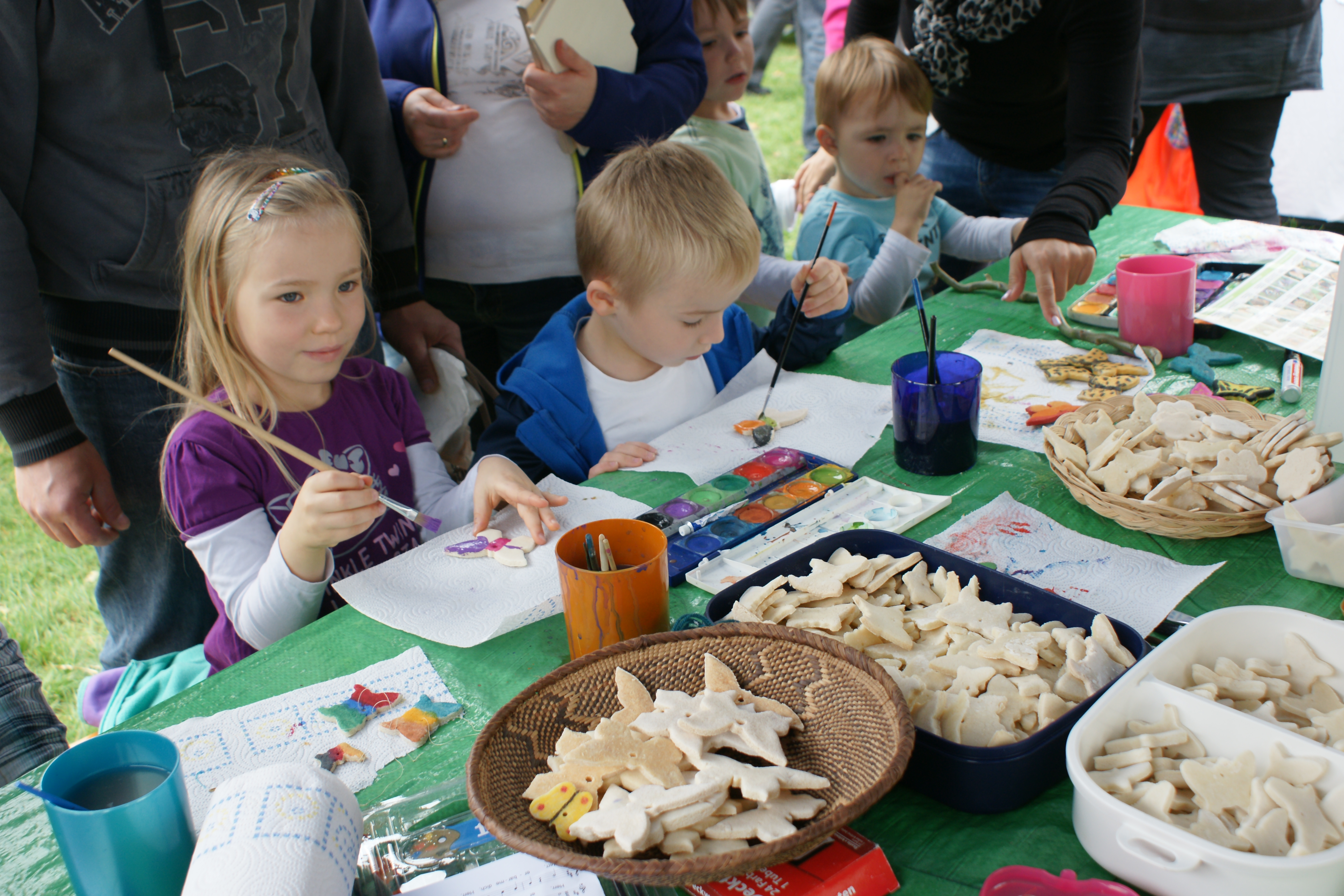 Kindergruppe Burgbernheim, Foto: Kathrin Feindert